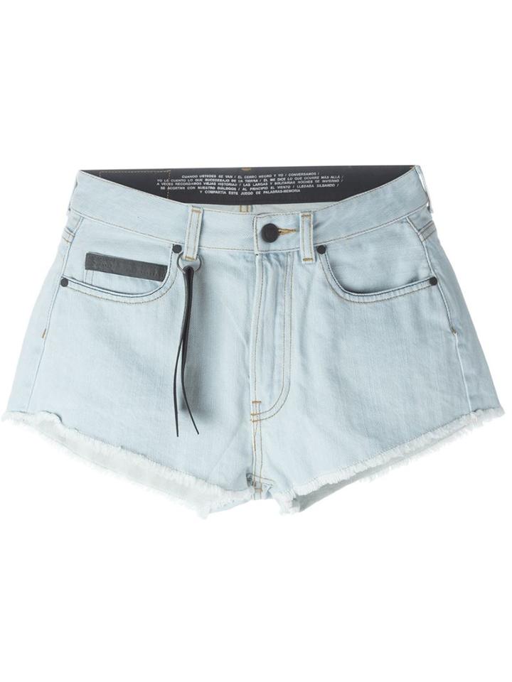 Marcelo Burlon County Of Milan 'juticalpa' Denim Shorts