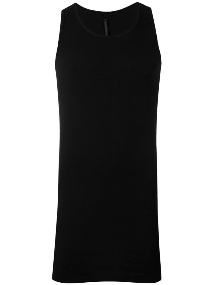 Manuel Marte - Racer Back Tank - Men - Cotton/spandex/elastane - Xl, Black, Cotton/spandex/elastane