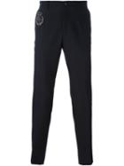 Dolce & Gabbana Crown Embroidered Trousers