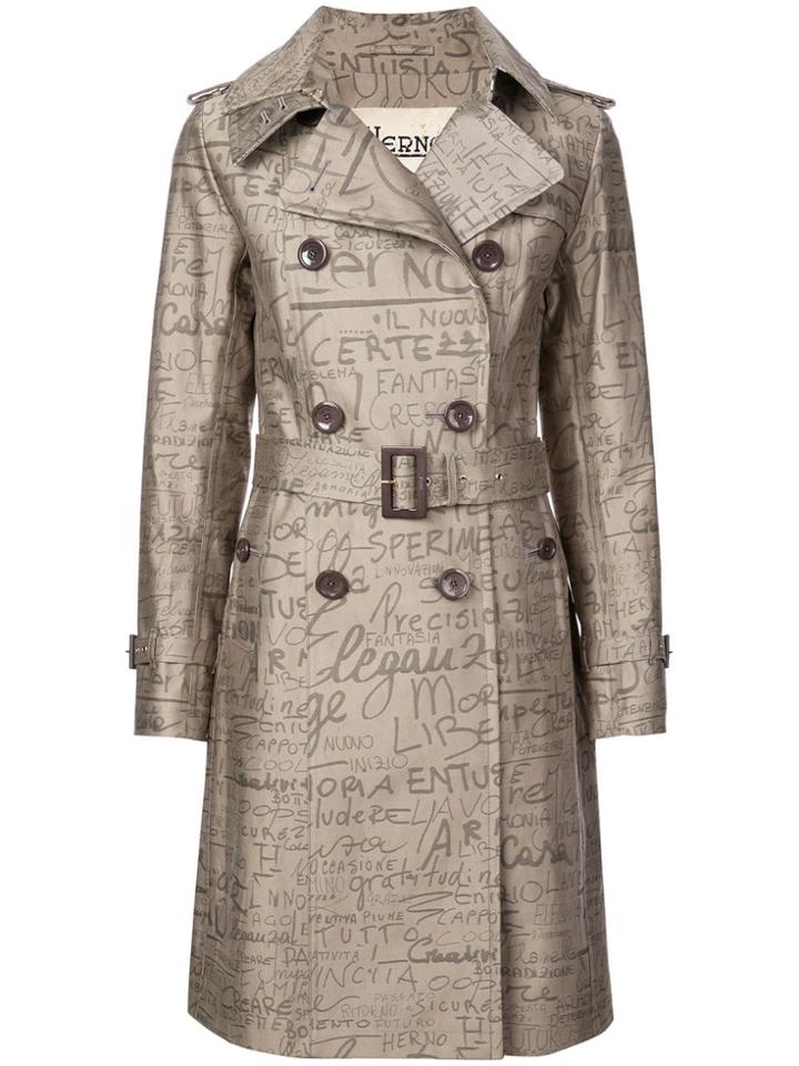 Herno 70th Limited Edition Trench - Brown