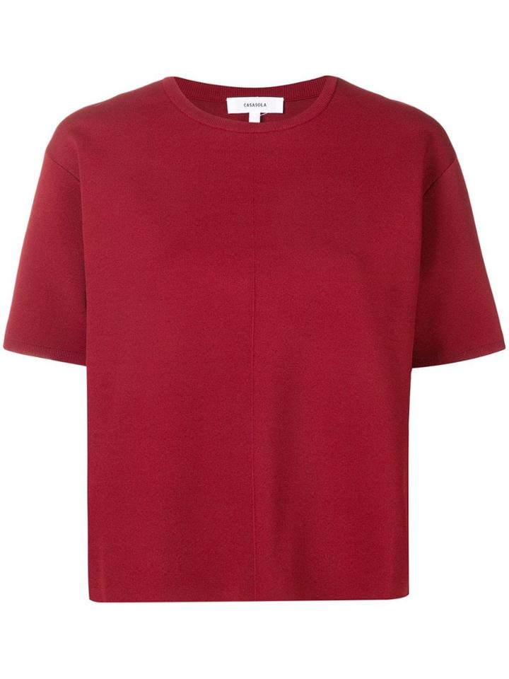 Casasola Crew Neck T-shirt - Red