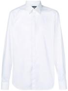 Corneliani Concealed Button Placket Shirt - White
