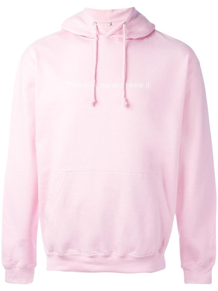 F.a.m.t. 'think Pink But Don't Wear It' Hoodie - Pink & Purple