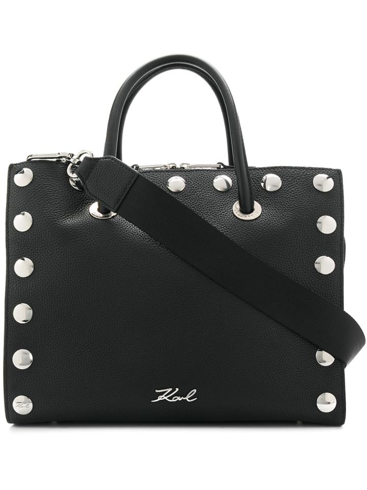 Karl Lagerfeld Snaps Tote Bag - Black