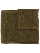 Maison Margiela Chunky Knit Scarf - Green