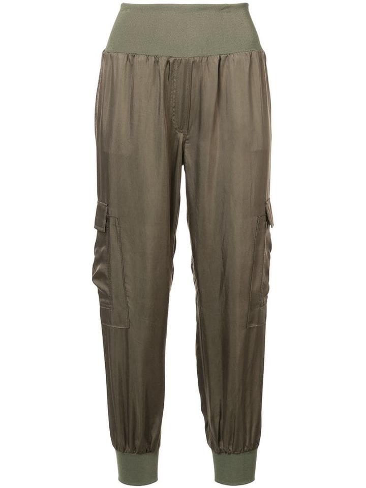 Cinq A Sept Giles Trousers - Green