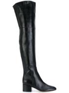 Sergio Rossi Knee Length Boots - Black