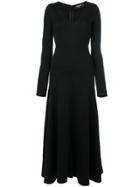 Dsquared2 Long V-neck Dress - Black