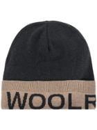 Woolrich Logo Beanie - Grey