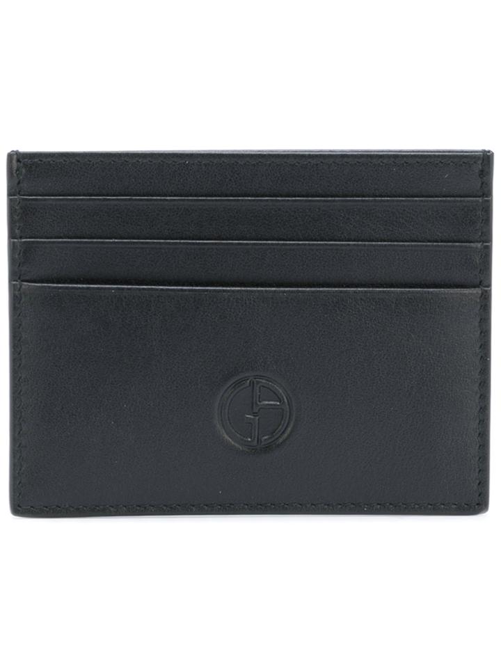 Giorgio Armani Classic Cardholder - Black