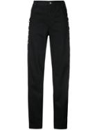 Rachel Comey High-waist Tied Trousers - Black