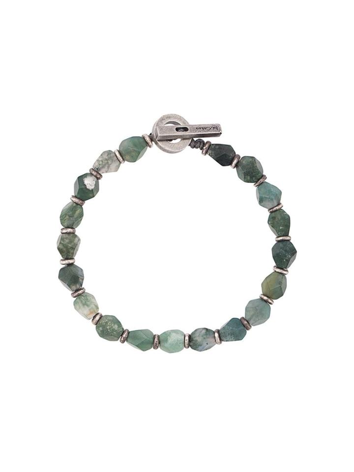 M. Cohen Bead Bracelet - Green