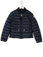 Moncler Kids Padded Coat, Toddler Girl's, Size: 5 Yrs, Blue
