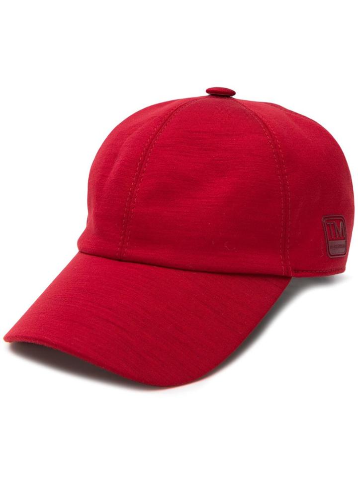 Z Zegna Basic Baseball Cap - Red