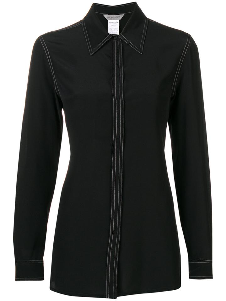 Sportmax Button Down Shirt - Black