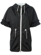 Fay Drawstring Hooded Jacket, Women's, Size: Small, Black, Polyamide