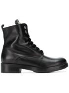 Tosca Blu Lace-up Ankle Boots - Black