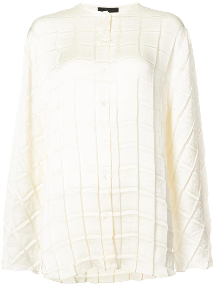 The Row Buttoned Blouse - White