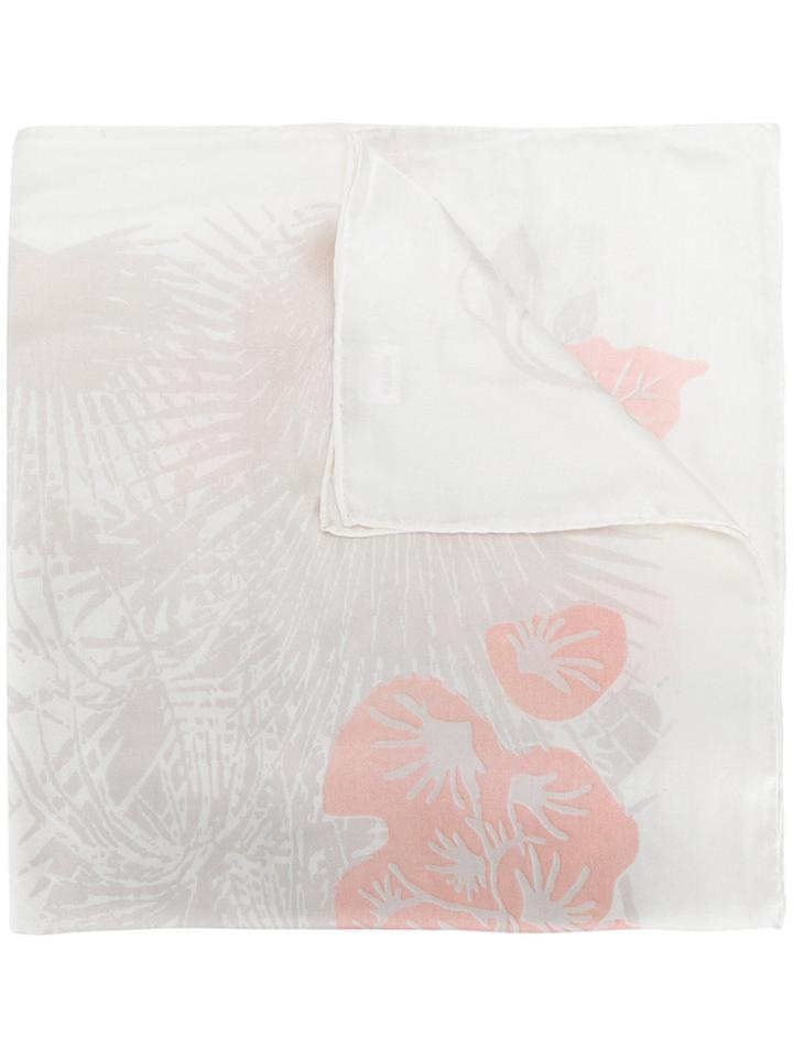 Hemisphere Big Cat Print Scarf - Nude & Neutrals