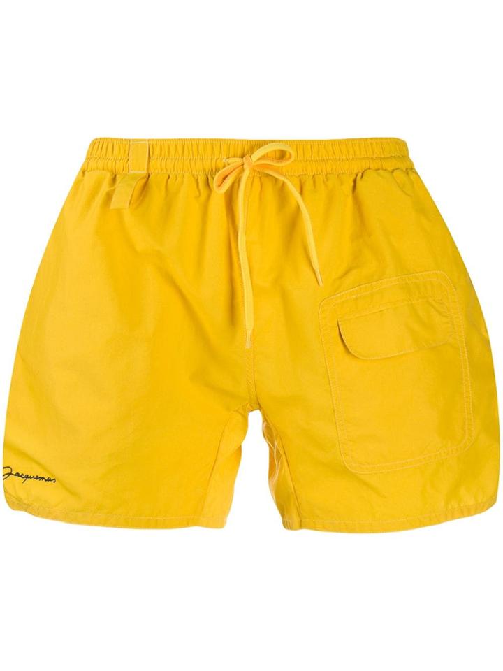 Jacquemus Gadjo Swimming Shorts - Yellow