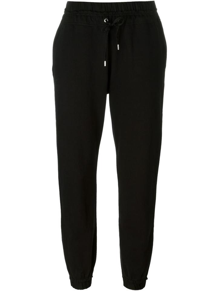 Diesel Gathered Ankle Track Pants, Women's, Size: Xs, Black, Cotton