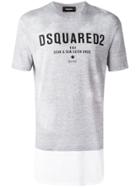Dsquared2 Logo Print T-shirt - Grey