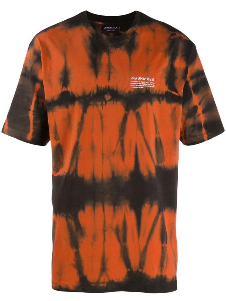 Mauna Kea Tie Dye T-shirt - Orange
