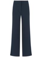 Talie Nk Wide Leg Trousers, Women's, Size: 36, Blue, Polyester/spandex/elastane/viscose