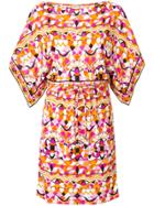 Emilio Pucci Printed Kaftan Dress - Multicolour
