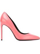 Saint Laurent Paris Pumps, Women's, Size: 35, Pink/purple, Leather