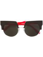 Marni Eyewear 'graphic' Sunglasses - Brown