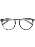 Chloé Oval Frame Glasses, Grey, Acetate/metal (other)