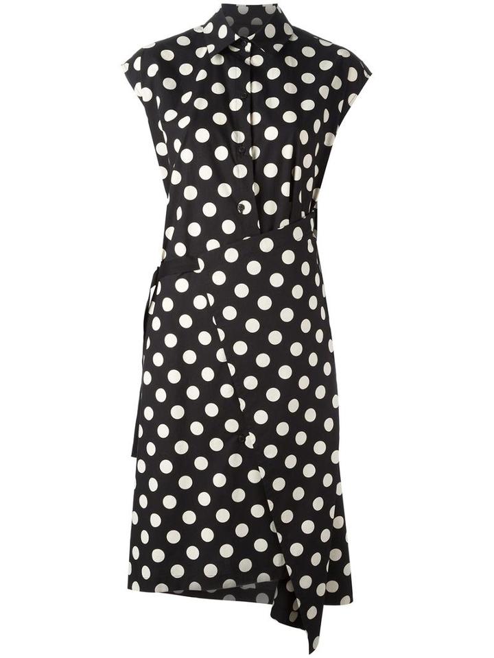 Christian Wijnants 'dont' Polka Dots Dress, Women's, Size: 34, Black, Cotton