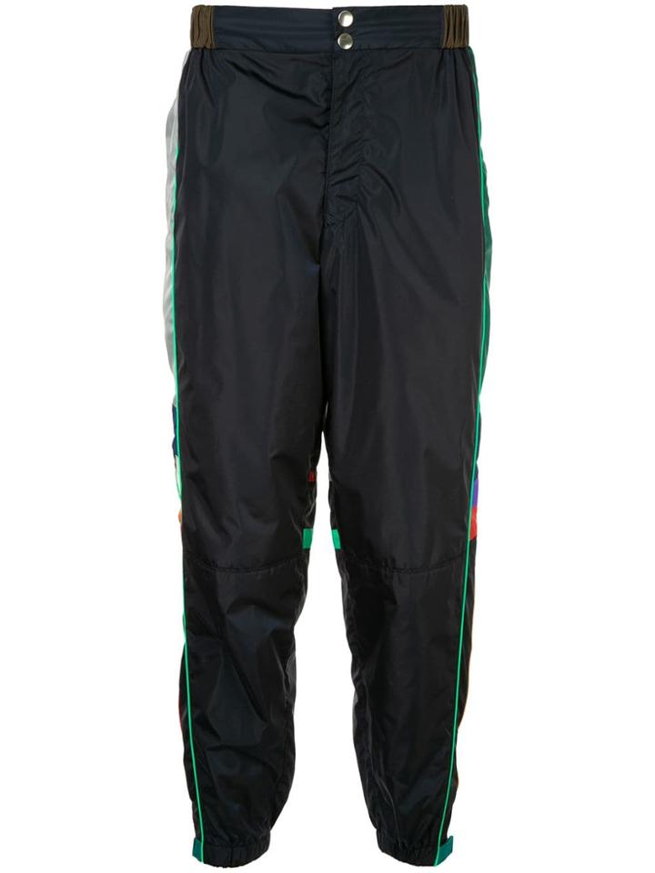 Kolor Side Stripes Track Pants - Blue