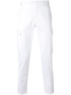 Les Hommes - Pocket Detail Trousers - Men - Cotton/spandex/elastane - 52, White, Cotton/spandex/elastane