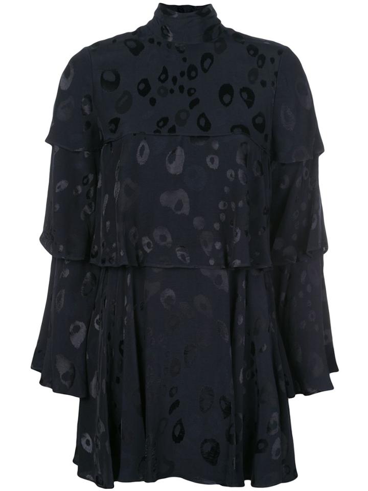 Alexis Latanya High-neck Dress - Blue
