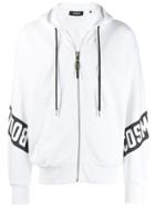 Diesel S-alby-zip-a1 Hoodie - White