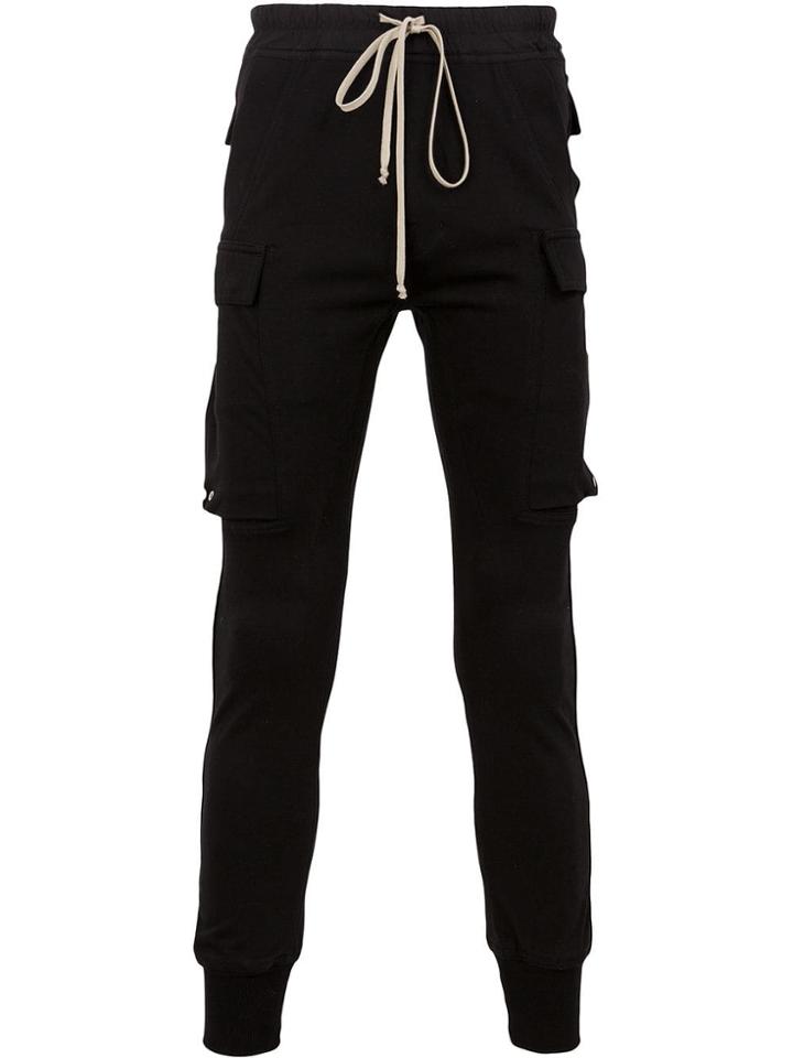 Rick Owens Basic Track Trousers - Black
