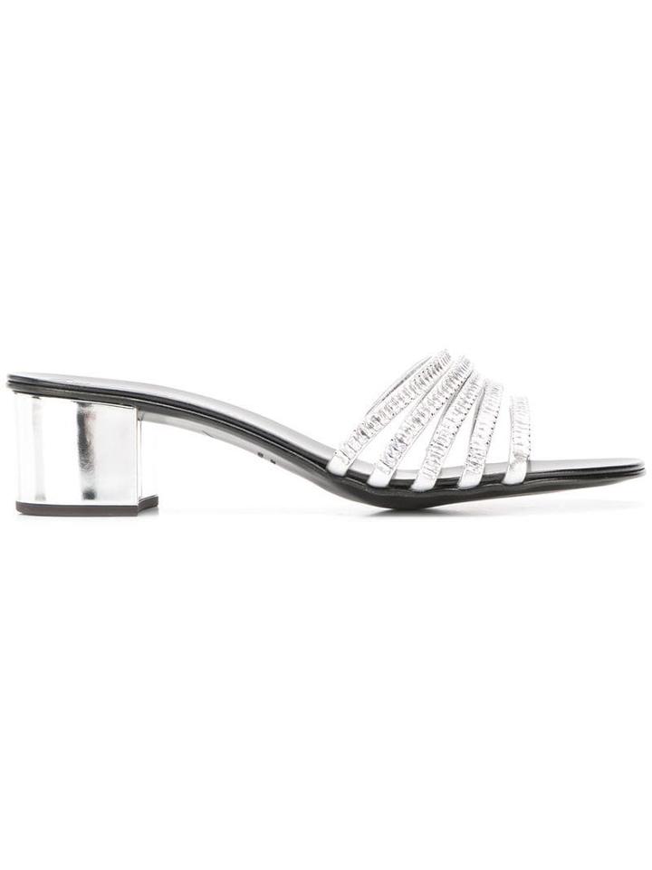 Giuseppe Zanotti Paula Crystal Sandals - Black