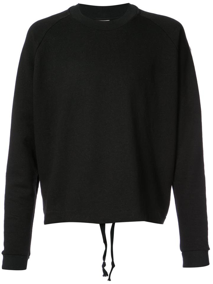 Jan Jan Van Essche Loose Fit Crew Neck Sweatshirt - Black