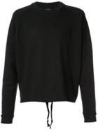 Jan Jan Van Essche Loose Fit Crew Neck Sweatshirt - Black