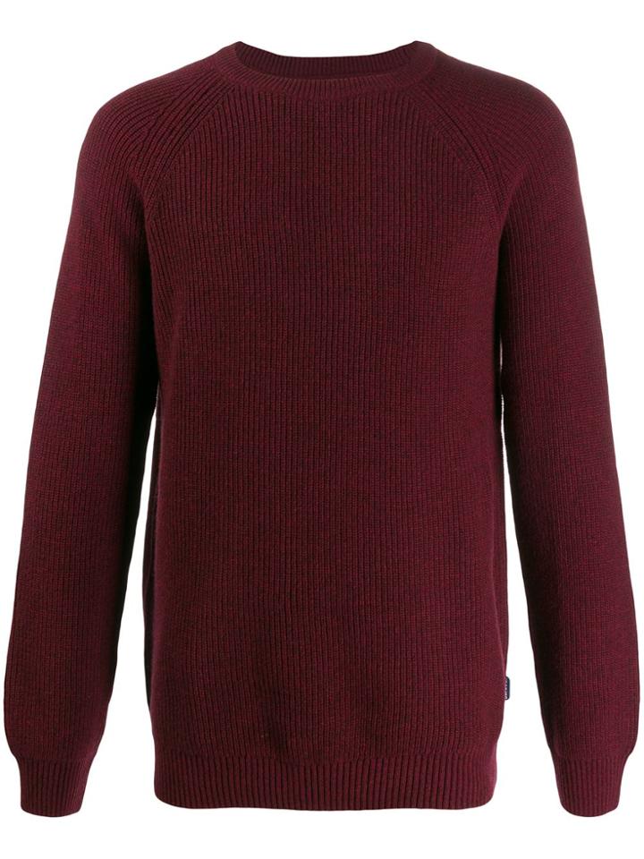 Barbour Crew-neck Jumper - Red
