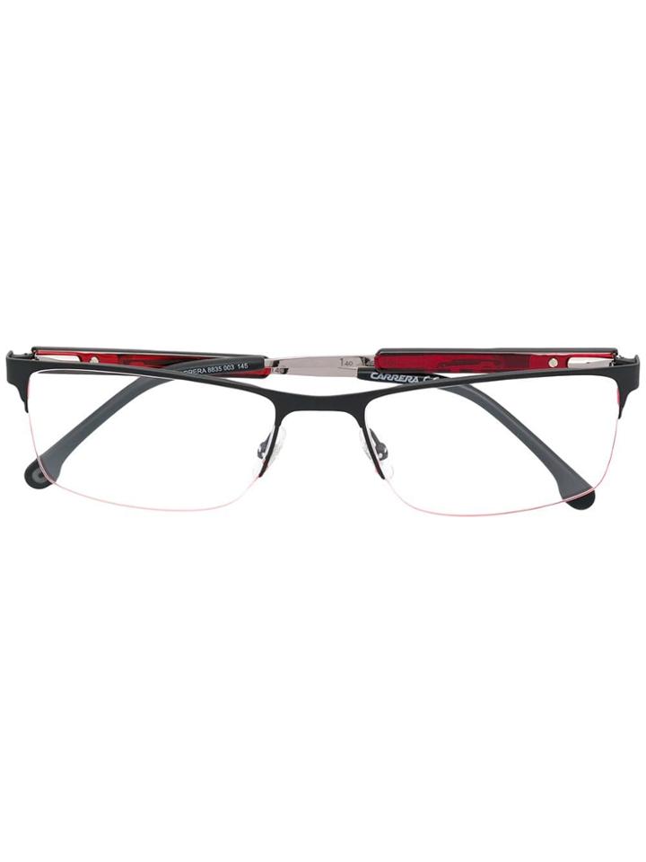 Carrera Rectangle Lens Glasses - Black