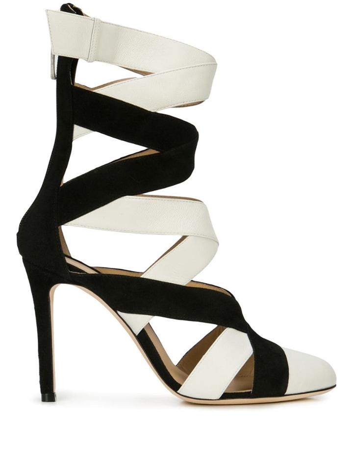Repetto Interlaced High-heel Sandals - Black