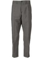 Nº21 Cropped Tapered Trousers - Grey