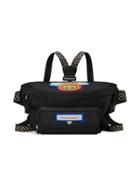 Gucci Belt Bag With Gucci '80s Patch - Black