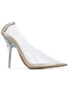 Yeezy Transparent Pointed Toe Pumps - Nude & Neutrals
