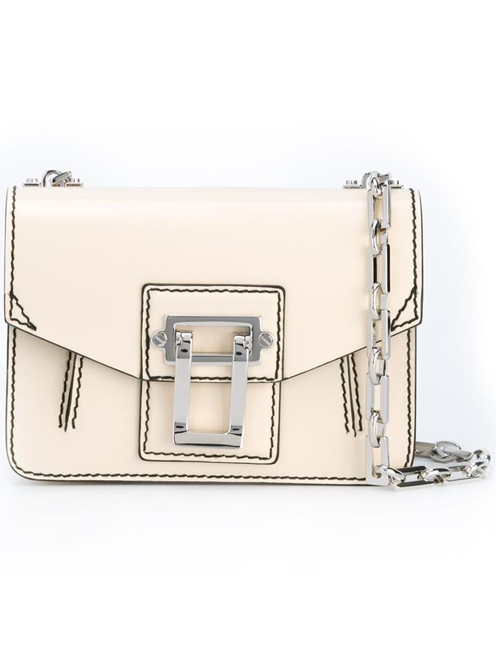 Proenza Schouler - Hava Chain Crossbody Bag - Women - Leather - One Size, Nude/neutrals, Leather