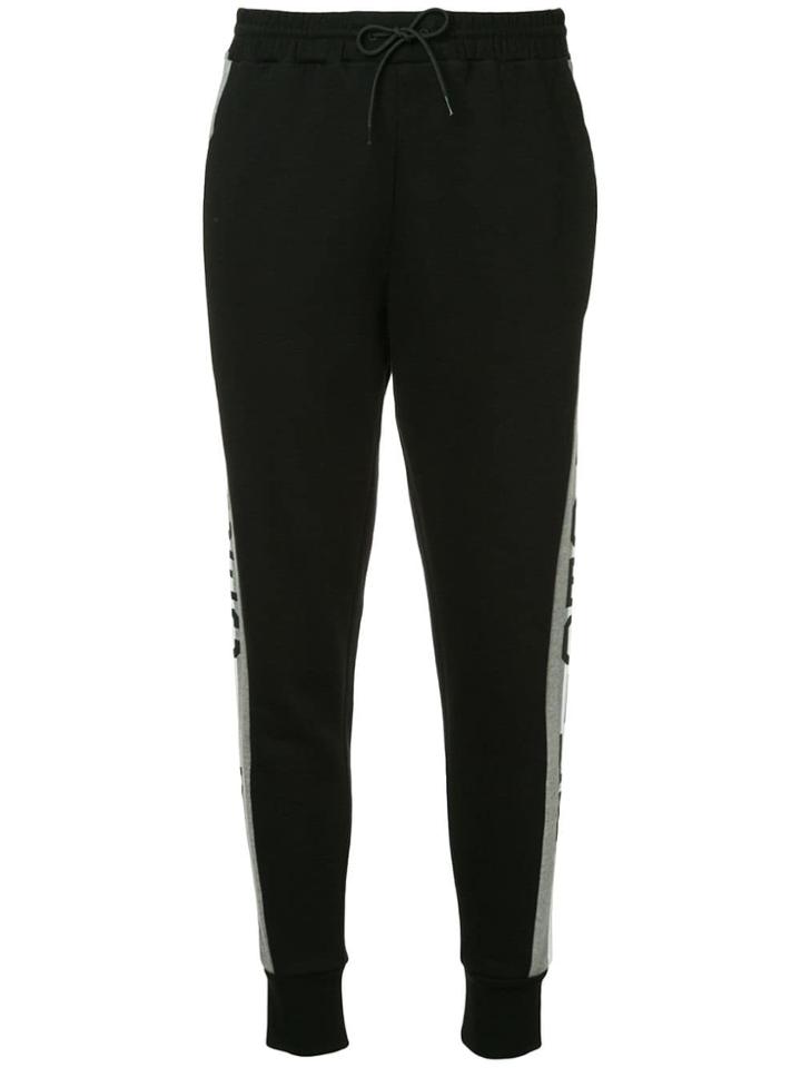 Être Cécile Branded Track Pants - Black