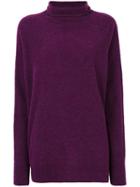 Christian Wijnants - Kim Jumper - Women - Polyamide/virgin Wool - M, Pink/purple, Polyamide/virgin Wool